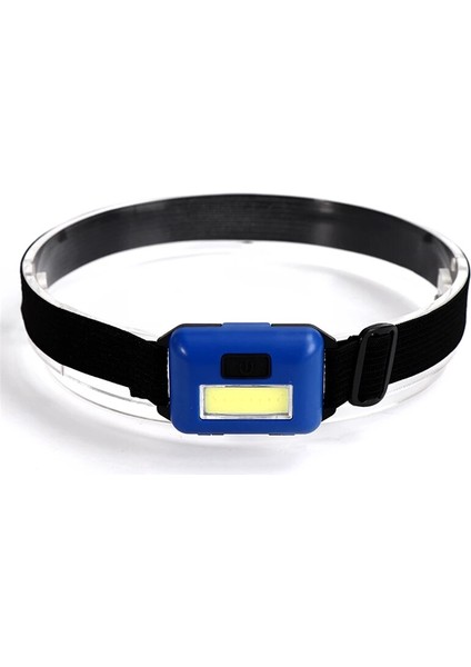 Mavi Ultra Parlak Cob LED Far M Aydınlatma Modları Far Su Geçirmez Kafa Lambası Taşınabilir Kafa El Feneri Kafa Ön Işık (Yurt Dışından)