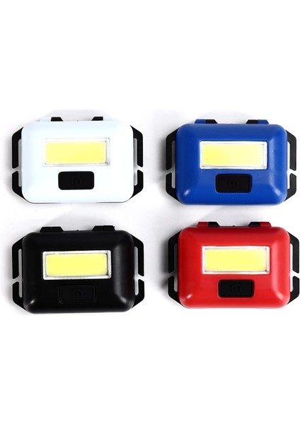 Mavi Ultra Parlak Cob LED Far M Aydınlatma Modları Far Su Geçirmez Kafa Lambası Taşınabilir Kafa El Feneri Kafa Ön Işık (Yurt Dışından) modelleri