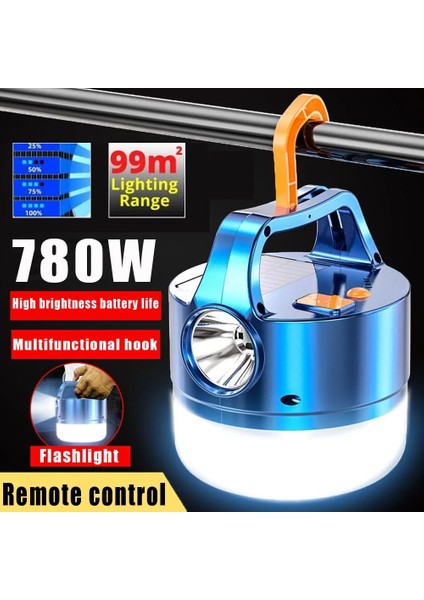 5W Güçlü Kamp Işıkları Güneş LED USB Şarj Edilebilir El Feneri Açık Uzaktan Ampul Çadır Fener Balıkçılık Acil Işık Turizm (Yurt Dışından) fiyatları