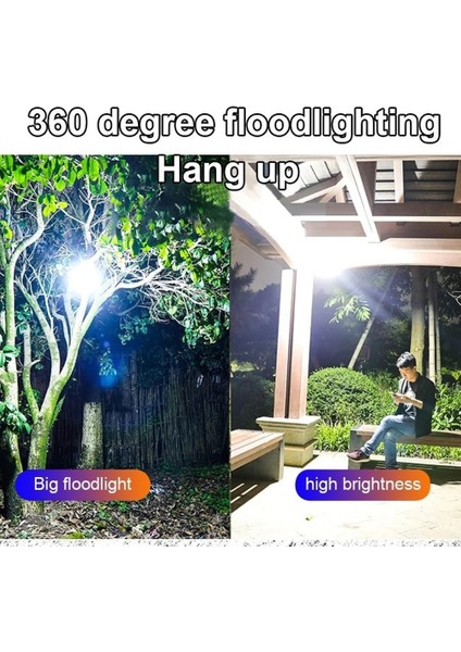 5W Güçlü Kamp Işıkları Güneş LED USB Şarj Edilebilir El Feneri Açık Uzaktan Ampul Çadır Fener Balıkçılık Acil Işık Turizm (Yurt Dışından) fırsatları