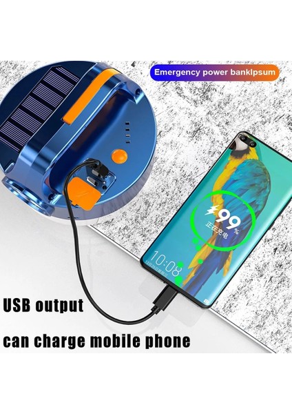 5W Güçlü Kamp Işıkları Güneş LED USB Şarj Edilebilir El Feneri Açık Uzaktan Ampul Çadır Fener Balıkçılık Acil Işık Turizm (Yurt Dışından) indirimleri