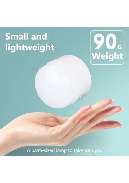 Beyaz Taşınabilir LED Kamp Işık USB Şarj Edilebilir Acil Durum Lambası Ampuller Ev Dekor Açık Asılı Çadır Lambası Barbekü Yürüyüş Kamp Fener (Yurt Dışından) indirimleri