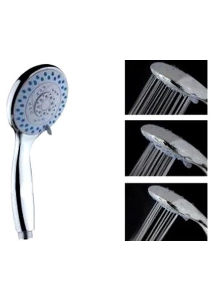 Terapi Etkili 3 Fonksiyonlu Duş Başlığı Seti ( Lisinya ) Alithestereo