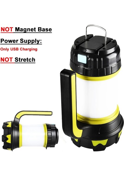 D Z Lümen 100W Uzun Kullanım, USB Şarj Edilebilir LED Torch Kamp Fener Suya Dayanıklı Açık Arama El Feneri Balık Avı Için (Yurt Dışından) fiyatları