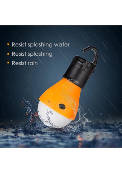 Yeşil Taşınabilir 3 LED Kamp Işık Pil Kumandalı Çadır Işıkları Su Geçirmez Acil Durum Fener Ampul Yürüyüş Balıkçılık Açık (Yurt Dışından) indirimleri