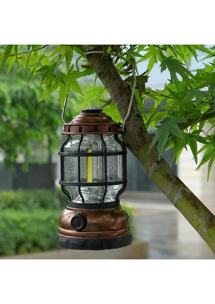 Şerit Vintage LED Kamp Lambası Asılı Su Geçirmez Akülü El Feneri Açık Acil Durumlar Yürüyüş Için Katlanabilir LED Fener (Yurt Dışından) modelleri