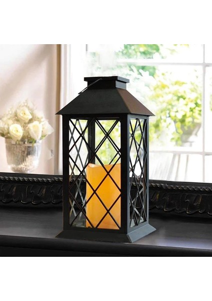 Siyah 2021 Cadılar Bayramı Işıkları Vintage LED Mum Işığı Rüzgar Geçirmez Şamdan Lamba Dış Aydınlatma Bahçe Asılı Lambalar Dekorasyon (Yurt Dışından) fiyatları