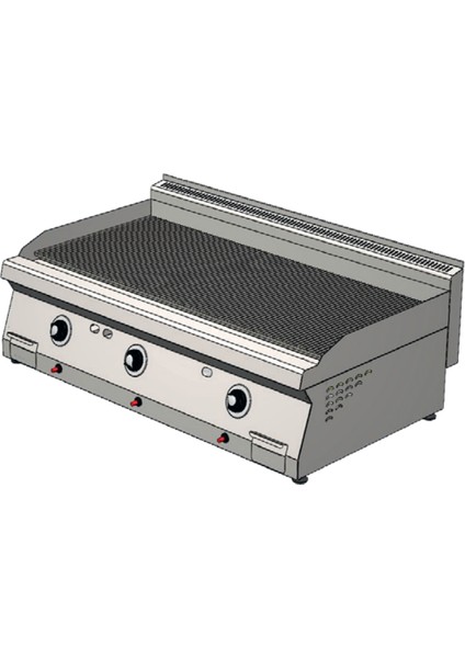 Karacasan 120 cm 700 Seri Set Üstü Tüplü Tam Kanallı Izgara