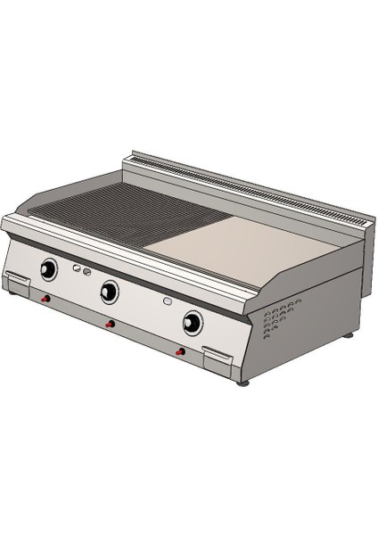 Karacasan 700 Seri Set Üstü Doğalgazlı Yarı Kanallı Izgara