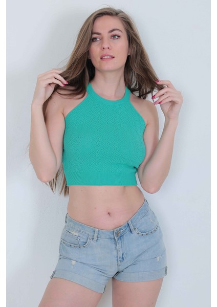 Pamuklu Triko Crop indirimleri