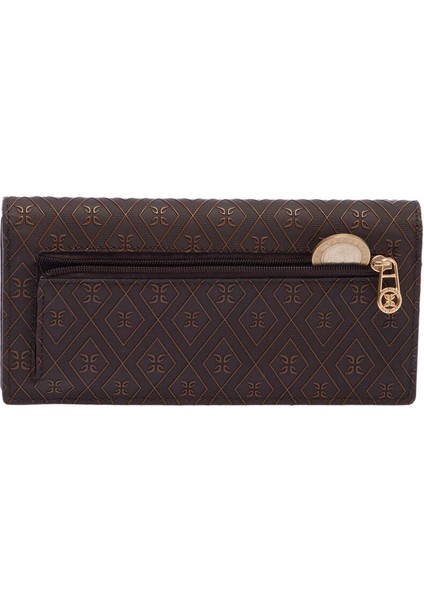 Kahve Print Kadın Cüzdan - S1CB00055817-R9C modelleri