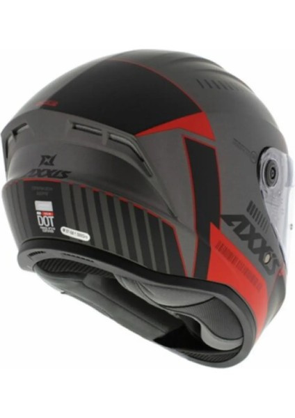 Axxıs Draken S Mp4 C5 Matt Red