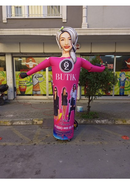 3 Metre Butik MDF ALT TABAN Model Gel Gel Balon