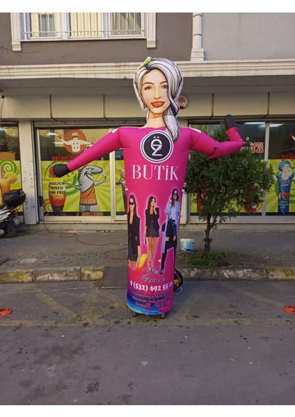 3 Metre Butik MDF ALT TABAN Model Gel Gel Balon