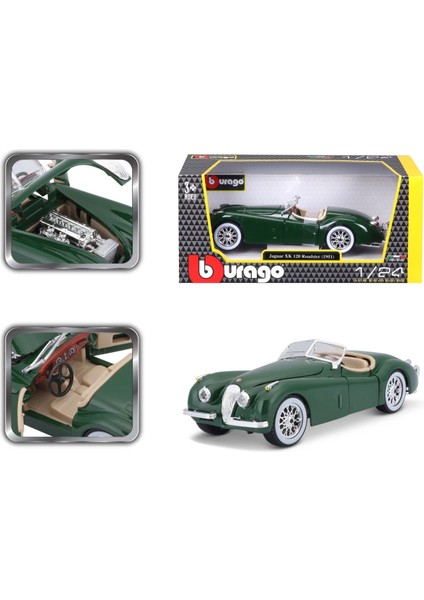 Model Araba Koleksiyonunuzu Tamamlayın: 1:24 Jaguar Xk 120 Roadster Model Araba fiyatları