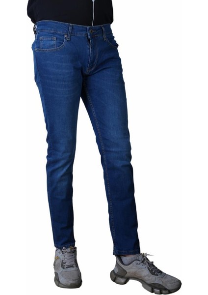 Erkek Slim Fit Dar Paça Kot Pantolon Cdr 0843 Parker