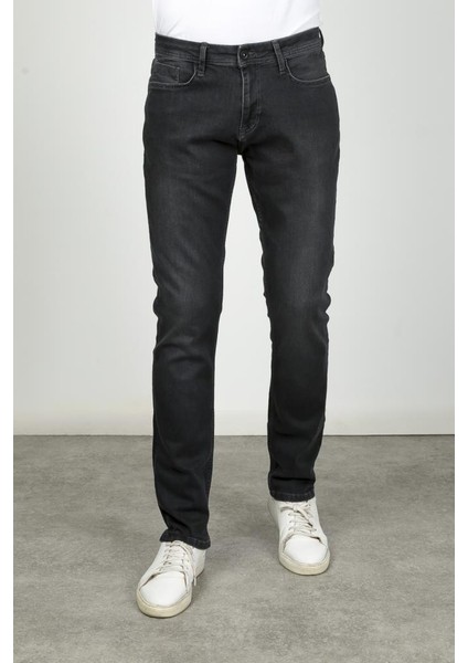 Erkek Slim Fıt Antrasıt Kot Pantolon Cdr 0109