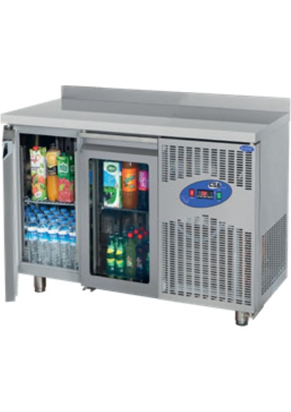 Karacasan 281 Lt (304 Çelik) 120 cm İki Kapılı 700'Lük Tezgah Tipi Buzdolabı