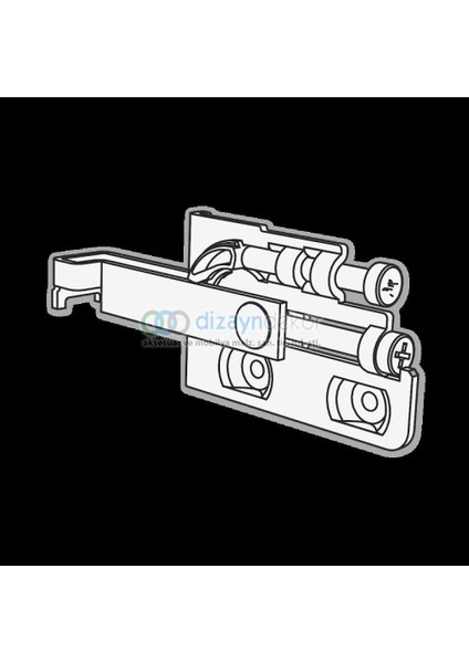 Hafele Üst Modül Askı Seti Metal Kap. Scarpi 4