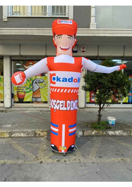 3 Metre Yakıt Istasyonu Model Gel Gel Balon