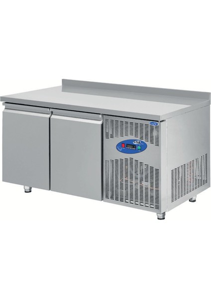 Karacasan 281 Lt (304 Çelik) 120 cm İki Kapılı 700'Lük Tezgah Tipi Buzdolabı(304 Çelik)