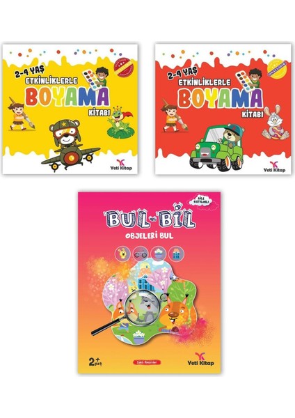 2-4 Yaş Dikkat Geliştirme ve Etkinlik Seti
