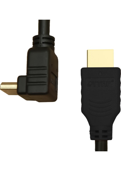 HDMI 2.0 4K Ultra Hd 60 Hz L Tipi Ses ve Görüntü Aktarım Kablosu 2 Metre fiyatları