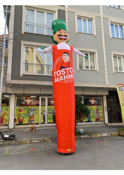 6 Metre Tostçu Model Gel Gel Balon