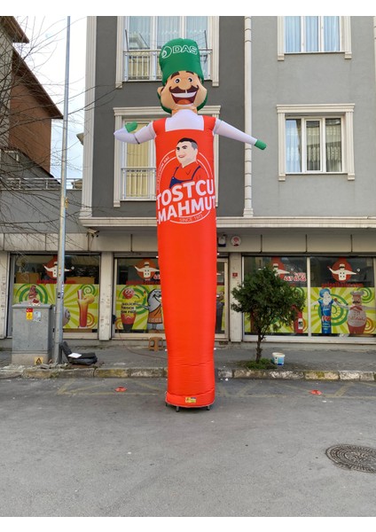 6 Metre Tostçu Model Gel Gel Balon