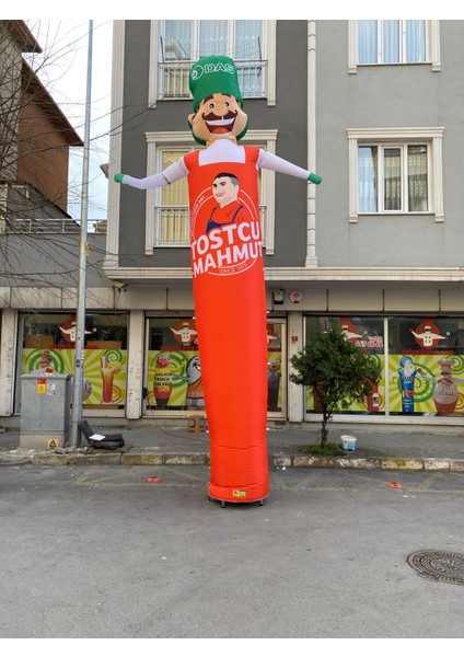 6 Metre Tostçu Model Gel Gel Balon