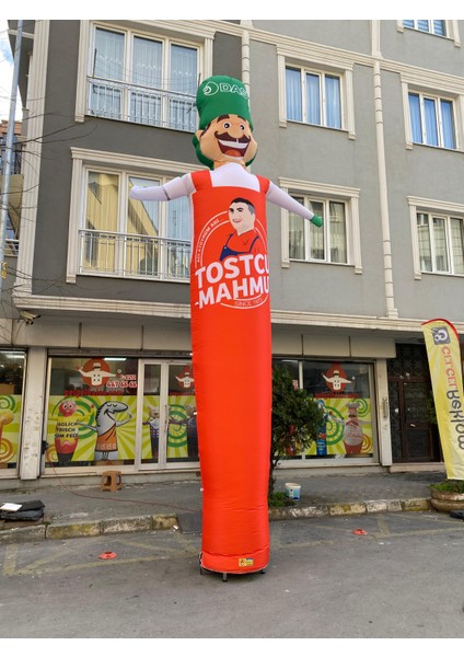 6 Metre Tostçu Model Gel Gel Balon