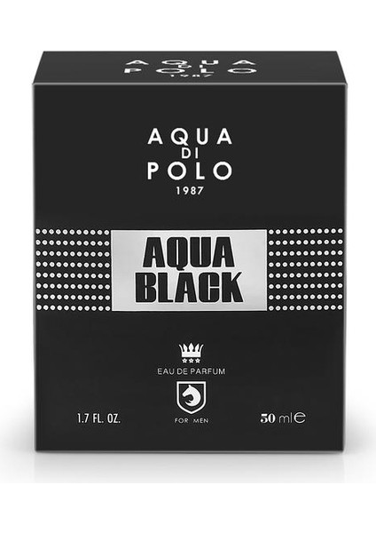 Aqua Di Polo 1987 Black Edp 50 ml Erkek Parfüm APCN003501