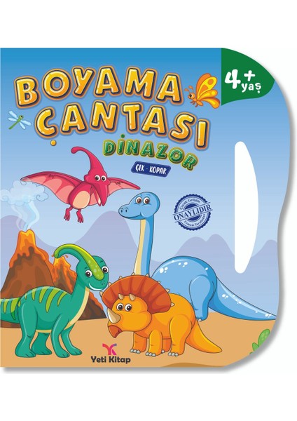 Boyama Çantası Dinazor