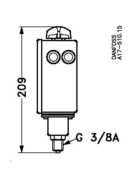 Rt200 0,2-6 Bar Danfoss Presostat