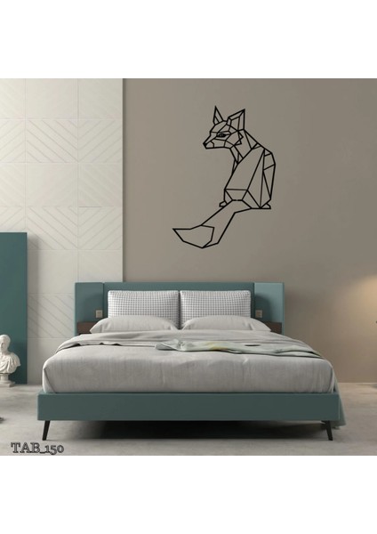 Tilki Figürlü Duvar Süsü