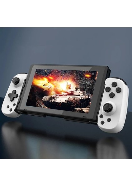 Açık Gri-D6 Bluetooth5.0 2.4g Kablosuz Gamepad Android Ios Için Tip-C Teleskopik Telefon Denetleyicisi Ios Mac Için Anahtar Pc Buhar Xbox Ps5 Ps4 (Yurt Dışından)