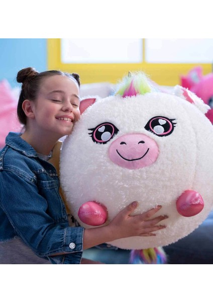 Dev ve Yumuşak Şişme Peluş Unicorn Xxl