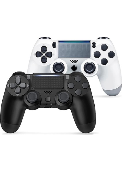 Siyah-Gamepad Ps4 Joystick Denetleyicisi Sony Playstation 4 Pro Slim Pc Ios Android Controle 6 Eksen Gyro Dokunmatik Kontrol Paneli (Yurt Dışından)