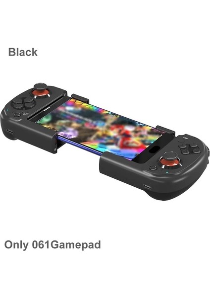 061 Siyah-Mocute 061 Kablosuz Gamepad Kablosuz Sol Sağ Bölünmüş Oyun Denetleyicisi Pc Için Ios Için Android Için Bluetooth Oyun Joystick (Yurt Dışından)