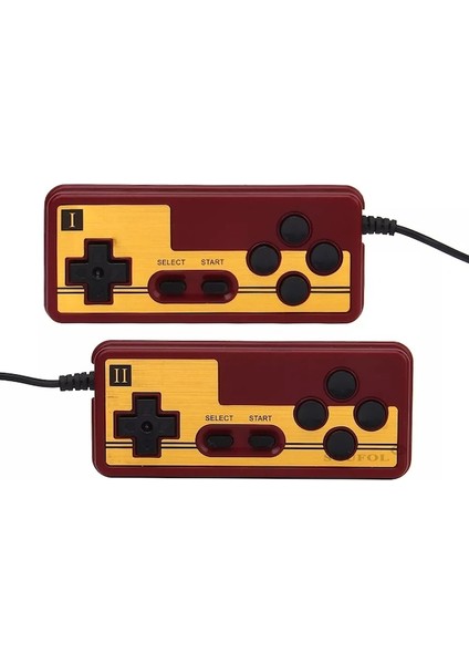 Model1-Dropshipping Klasik Kablolu 9 Pin Oyun Denetleyicisi Konsol Oyun Tv Oyuncu Gamepad Joystick Oyun Kolu Famicom (Yurt Dışından)