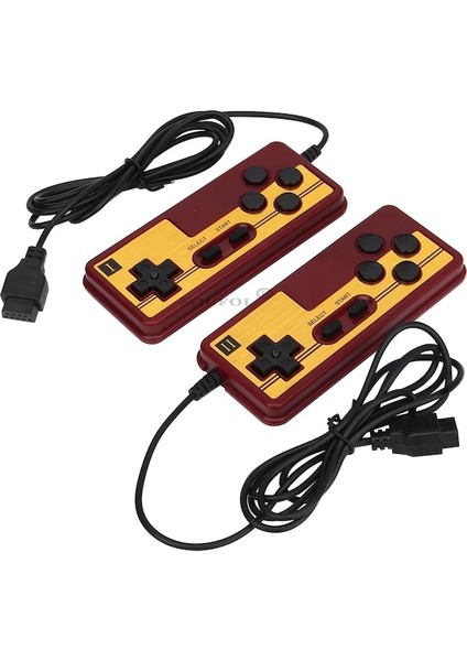 Model1-Dropshipping Klasik Kablolu 9 Pin Oyun Denetleyicisi Konsol Oyun Tv Oyuncu Gamepad Joystick Oyun Kolu Famicom (Yurt Dışından)