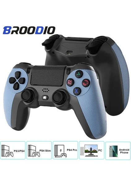 Sarı Gamepad-Ps4/slim/pro Kablosuz Denetleyici Için Kablosuz Gamepad Uyumlu Android Pc Bluetooth Gamepad'ler Joystick Ps3 Konsolu Için (Yurt Dışından)
