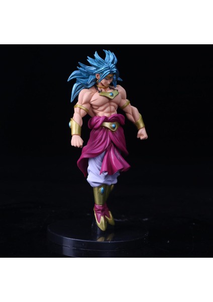 Dragon Ball Z Dbz Heykelcik Süper Saiyan Mavi Broli Goku 22 cm Pvc Aksiyon Şekilli Kalıp Bebek Koleksiyonları Oyuncaklar Çocuklar Için (Yurt Dışından)