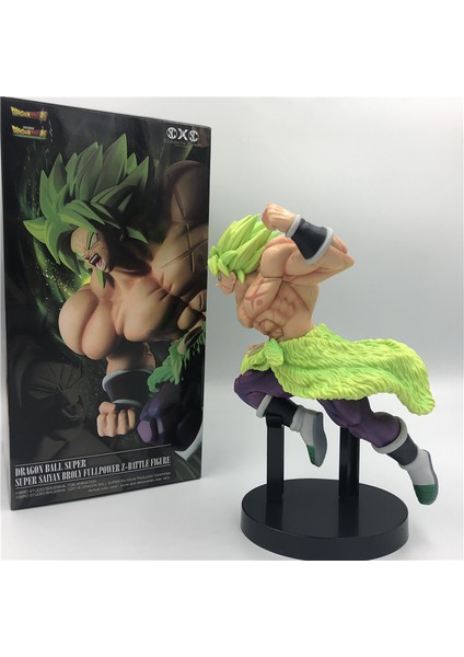 Dragon Ball Z Şekil Broly Süper Saiyan Broli Yeşil Saç Anime Pvc Action Figure Goku Vegeta Dövüş Modeli Oyuncak Hediye (Yurt Dışından) modelleri