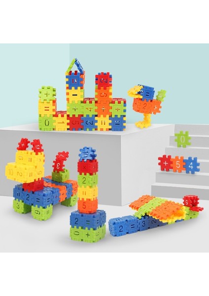 Montessori Oyuncak Inşaat Blokları Çocuklar Için 2 Ila 4 Yaşındaki Çocuk Eğitici Blok Oyuncak Bebek Kız Çocuk Tuğla Çocuk Oyunları Oyuncak (Yurt Dışından)