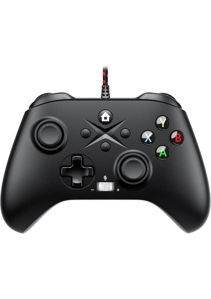 Xbox Serisi Xs Gamepad Video Oyunu Denetleyicisi Için Siyah Kablolu Denetleyici, Xbox One ve Pc Win7/8/10/11 Için Oyun Denetleyicisi (Yurt Dışından)