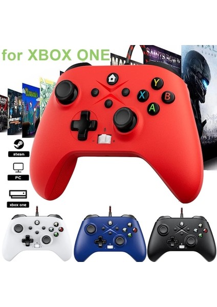 Xbox Serisi Xs Gamepad Video Oyunu Denetleyicisi Için Siyah Kablolu Denetleyici, Xbox One ve Pc Win7/8/10/11 Için Oyun Denetleyicisi (Yurt Dışından) fiyatları