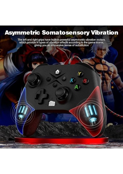 Xbox Serisi Xs Gamepad Video Oyunu Denetleyicisi Için Siyah Kablolu Denetleyici, Xbox One ve Pc Win7/8/10/11 Için Oyun Denetleyicisi (Yurt Dışından) modelleri