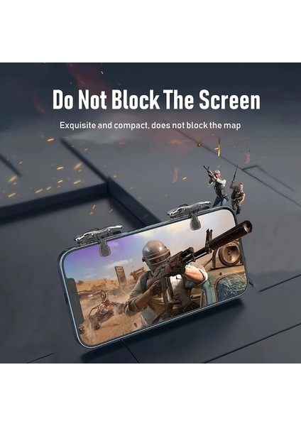 Pubg Mobile/fortnitee Mobile/call Of Duty Mobile Ile Uyumlu Mobil Oyun Kumandası, Hassas Hedef Tetikleyici (Yurt Dışından)