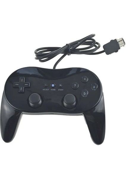 Siyah-Beyaz/siyah Klasik Kablolu Oyun Denetleyicisi Oyun Pro Nintendo Wii Için Uzaktan Oyun Denetleyicisi Gamepad (Yurt Dışından)